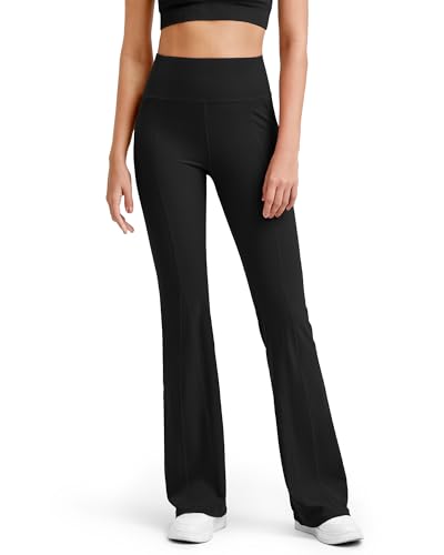 Image of G4Free BareFeel Yoga Pants Women High Waisted Flared Leggings with Pockets Soft Casual Flare Pants 29 inch /31 inch /33 inch