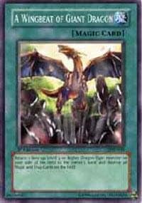 Yu-Gi-Oh! - Un batido de alas de dragón gigante (LOD-044) - Legacy of Darkness - 1ª Edición - Común