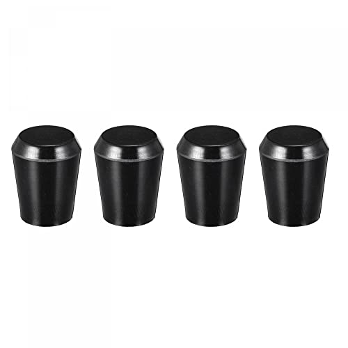 HARFINGTON Revolving Handle Grip, 4Pcs M6x20mm Phenolic Tapered Handle Female Thread with Brass Insert Machine Handle for Industry Lathe Milling Replacement Parts
