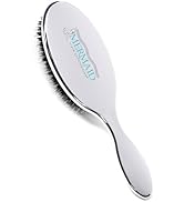 Mermaid Extension Care Boar Bristle Brush, Gentle Hair Extension and Wig Care with Natural Bristl...