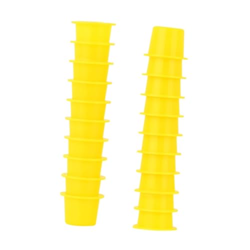IWOWHERO Ink Caps 100pcs Mini Ink Cups Eyebrow Tattooing Pigment Containers Easy