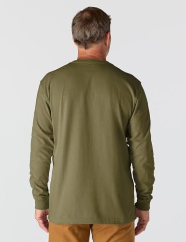 Image of Carhartt Men's Dearborn Loose Long-Sleeve Logo T-Shirt Closeout