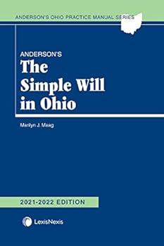 Perfect Paperback Anderson's The Simple Will in Ohio 2021-2022 Edition Book