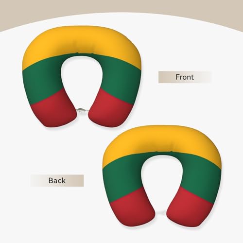Almohada para cuello con diseño bandera Lituania miniatura 3