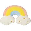 NatureMan Moon Rainbow Cloud Cushion, Soft Plush Cloud Shaped