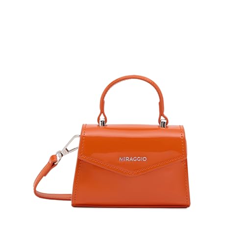 Image of Miraggio Roxie Top Handle Mini Sling Bag With Adjustable & Detachable Crossbody Strap | Crossbody Bag For Women Casual Holiday Look | Statement Bags For Women