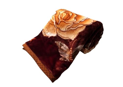 Image of Signature Single Bed Mink Blanket (Bronze, skin friendly, Pack of 1)