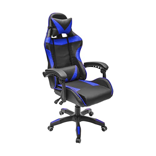 Lumax Silla Gamer Ergonómica Giratoria con Ángulo de...