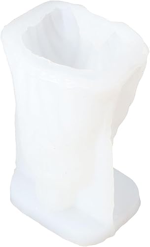 Miniatura 2 de Moldes de vela fantasma, moldes de silicona de fundición de resina, moldes de Halloween, fabricación de velas de bricolaje, cera de yeso, polímero y