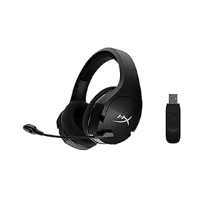 HyperX Cloud Stinger Core – draadloze gamingheadset, voor pc, 7.1 surround sound, ruisonderdrukkende microfoon, lichtgewicht