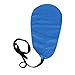 Acouto Saxophone Cloth A Shape Washable Soft Tool Accessory for Flutes Piccolos Clarinet Care (Dark Blue)