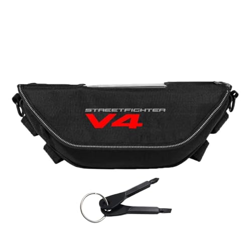 UIFCOG Sacoche De Guidon Étanche pour Moto pour Street Fighter V4(D)
