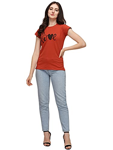 Image of DHRUVI TRENDZ Women Tops | T Shirt for Women | Tops for Jeans for Women | Western Tops for Women Stylish | T-Shirt for Women