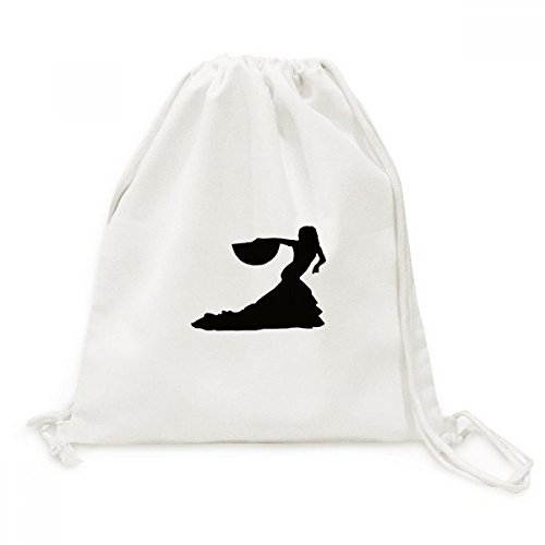 Sac cordon Danse Toile Voyage léger imprimé artistique exclusif