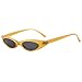 Produktbild Battnot Sonnenbrille für Damen Herren, Vintage Unisex Clout Mode Rapper Oval Shades Grunge Rahmen Anti-UV Gläser Sonnenbrillen Schutzbrillen Männer Frauen Retro Billig Sunglasses Women Eyewear