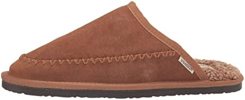 Staheekum Men's Log Cabin Scuff Slipper, Wheat, 12 | Image 7