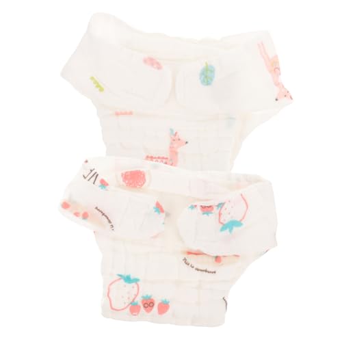 HOODANCOS 2 piezas de Reutilizables para Bebés Niña de de Algodón Lavables para Recién Nacidos S