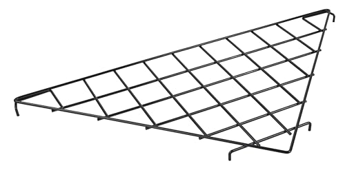 Sswbasics 40412-2 Triangle Black Wire Grid Shelf -- Set Of 2 thumb #4