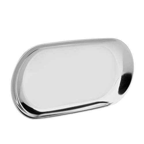Bandeja decorativa de acero inoxidable para evitar pérdida de llaves y teléfono 7