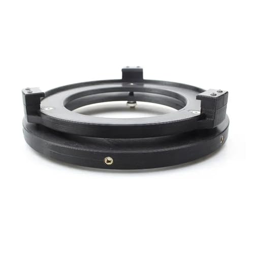 Base de espejo primario 203mm impreso en 3D para soporte secundario de 40mm y tubo de 250x5mm