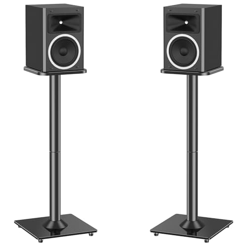 MOUNTUP Universal Speaker Stands Pair for Surround Sound