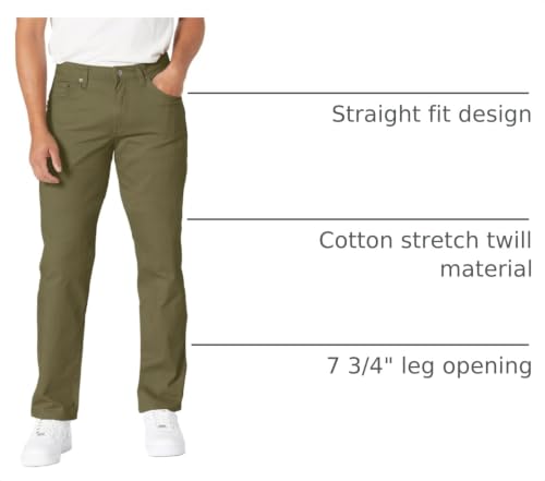 Image of Amazon Essentials Men's 5-Pocket Stretch Twill Pants