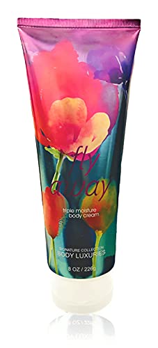 Body Luxuries | Fly Away | Triple Moisture Signature Collection Ultra Shea Body Cream Moisturizer For Skin 8 Fluid Ounce / 226g Body Luxuries | Fly Away | Triple Moisture Signature Collection Ultra Shea Body Cream Moisturizer For Skin 8 Fluid Ounce / 226g