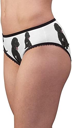 Spanish Water Dog Panties, Spanish Water Dog Underwear, Briefs, Cotton Briefs, Funny Underwear, Panties For Women