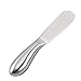Tartineur Couteau à fromage Set fromage à la crème polyvalent inoxydable Slicer acier creux Poignée pour Sandwich Petit déjeuner Hors-d'ouvre (Argent)
