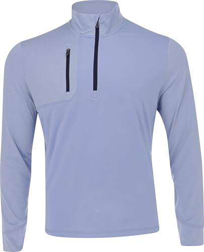 Callaway Men's Aquapel Mixed Media 1/4 Zip Pullover