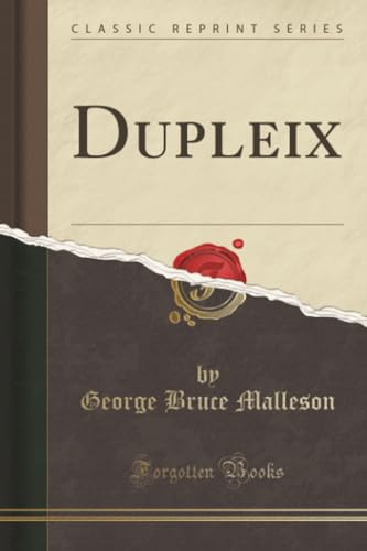Dupleix (Classic Reprint)