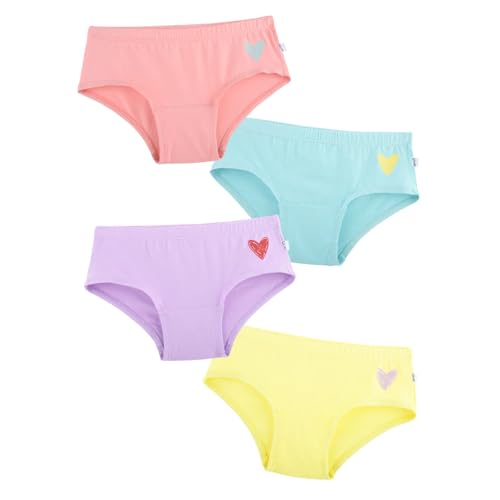 Image of YouGotPlanB Cotton Briefs for Girls | Ages 1-16 | Everyday Panties for Girls | Gentle Waistband | Skin-Friendly | Secure Fit