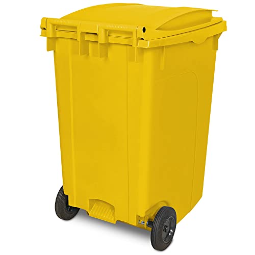 BRB 360 Liter DIN Mülltonne, HxBxT 1090x620x860 mm (gelb)