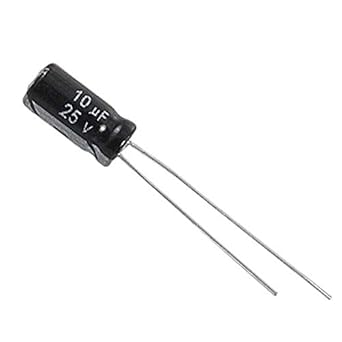 10uF/25V Electrolytic Capacitor - Pack Of 3