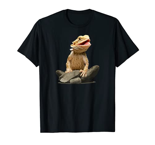 Bearded Dragon Youth Gecko Lizard Animal Camiseta