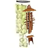 Bellaa 20737 Wind Chimes Outdoor Garden Gifts Patio Yard Amazing Grace Chimes 27 inch
