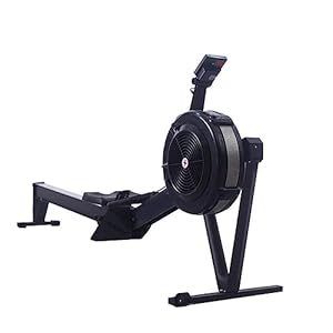 izvez Rowing Machines Row Machine Indoor Air Rowing Machine Home Fitness Equipment Gears Adjustable Resistant Sports Gym Silent Burn Fat