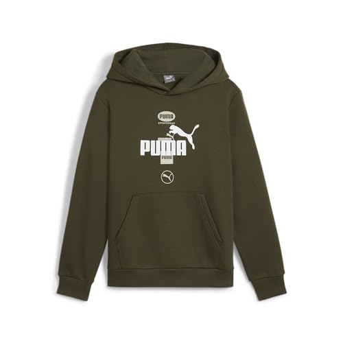 Sweat à capuche PUMA Power Graphic pour garçon en molleton