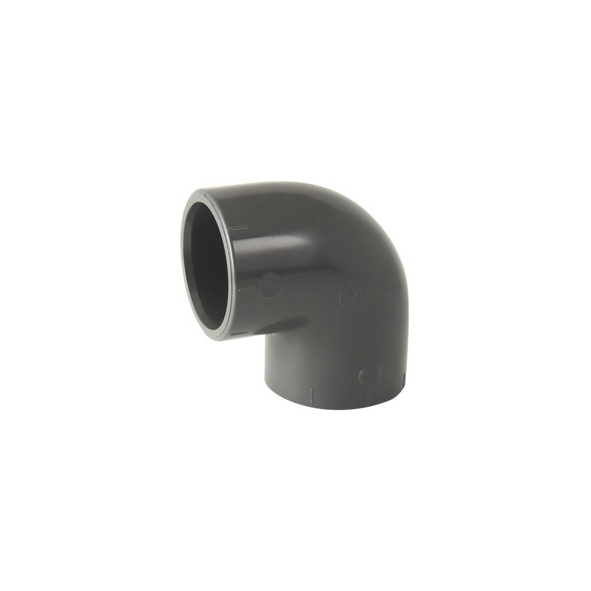 coude PVC 90° F/​F à coller - 32mm