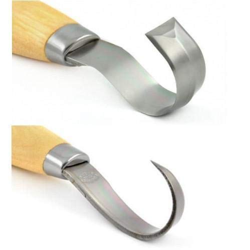 MORA 164 & 162 WOOD CARVING HOOKED KNIVES