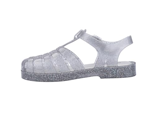 Image of mini melissa Possession Jelly Fisherman Sandal for Toddler and Kids | Iconic Fisherman Jelly Sandal for Toddlers & Girls, Adjustable Buckle, Waterproof, Bubblegum Scent, Play & Dress Shoes