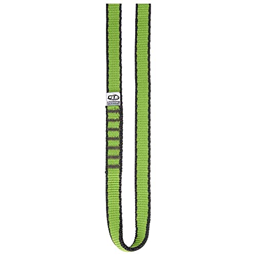 Climbing Technology Looper PA 180cm, Fettuccia Unisex Adulto, Nero/Verde