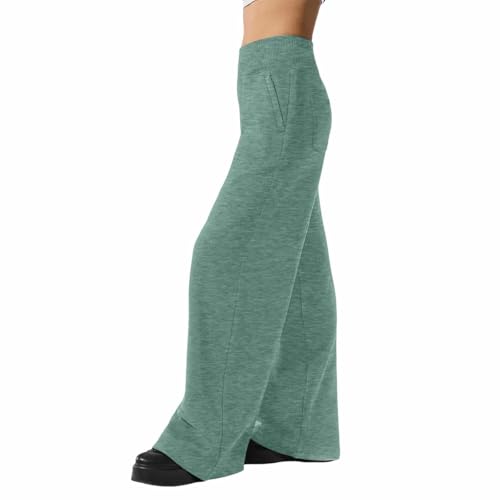 Baggy Sweatpants for Girls Oversized Wide Leg Sweatpants High Elastic Waist Straight Leg Casual Plain Pockets Joggers3