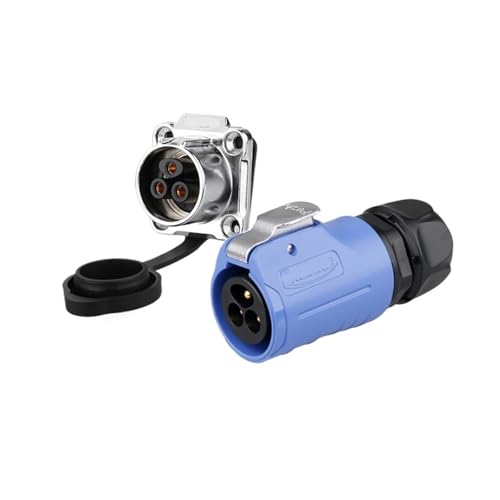 LP20 �h���q��v���O 3 �R�A 2 �I�X�ƃ��X�����d���R�l�N�^ �l�W�������b�N���C���^�C�v(3 core flange)
