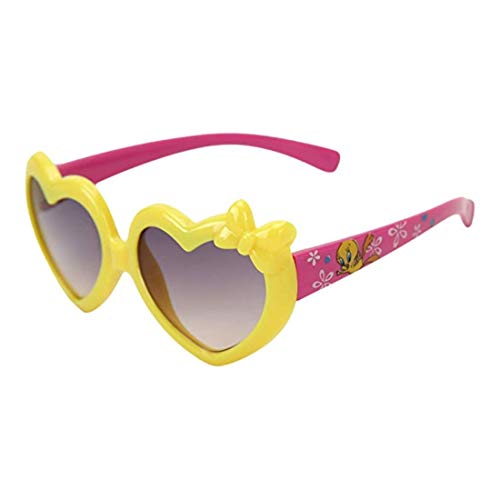 Image of Cartoon cat eye designer Stylish Sunglasses, Cute Anti-Uv Glasses /Googles for kids /Girls /Boy /baby with Free Case (Age 3-10)