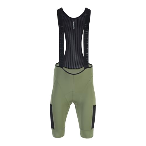 Nalini(�i���[�j) �T�C�N���E�F�A NEW GRAVEL BIB SHORT �J���[:4400 GREEN 707900 �T�C�Y:M
