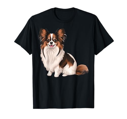 Gedenkstätte für Papillon, für Mütter, Papillon, Welpen T-Shirt