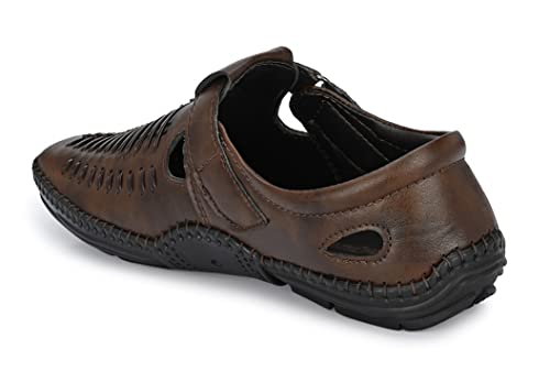 Image of MACTREE Men Flexible-Stitched Sole Premium Sandals