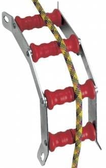 Kong Italy Rollers Rope Edge Protection System – 3-Piece Articulated Aluminum Rope Roller for Work and Rescue