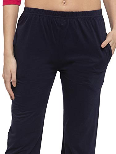 Image of Claura Women Cotton Solid Top & Pyjama Set